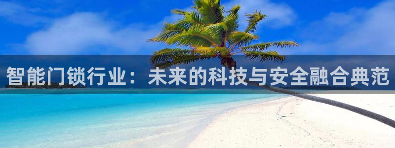 金年会：智能门锁行业：未来的科技与安全融合典范