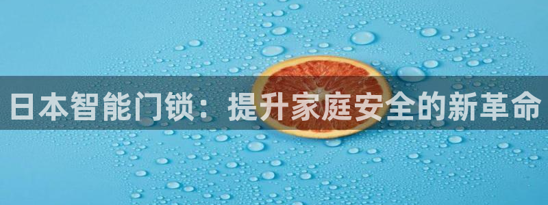 金年会体育在线入口：日本智能门锁：提升家庭安全的新革命