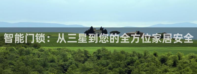 金年会网登录平台入口：智能门锁：从三星到您的全方位家居安全