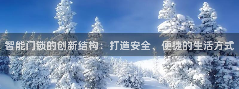 金年会在线入口：智能门锁的创新结构：打造安全、便捷的生活方式