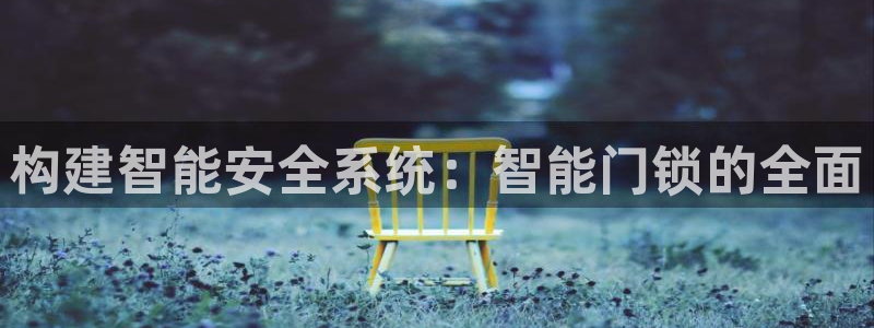 金年会体育app下载：构建智能安全系统：智能门锁的全面